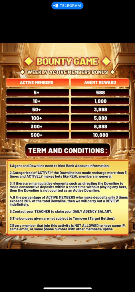 weekly active member bonus on lucknow games