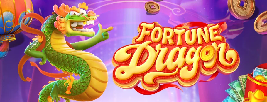 "Fortune Dragon slot by PG Soft featuring golden dragons, vibrant visuals, and exciting gameplay."

