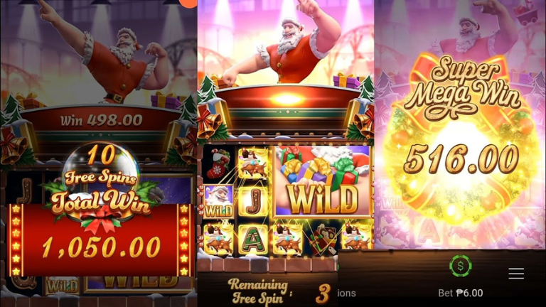 Santa Gift Rush PG Soft Slot – Enjoy festive gameplay, free spins, and bonus feature